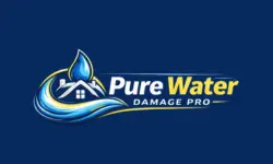 Water Damage Restoration Logo